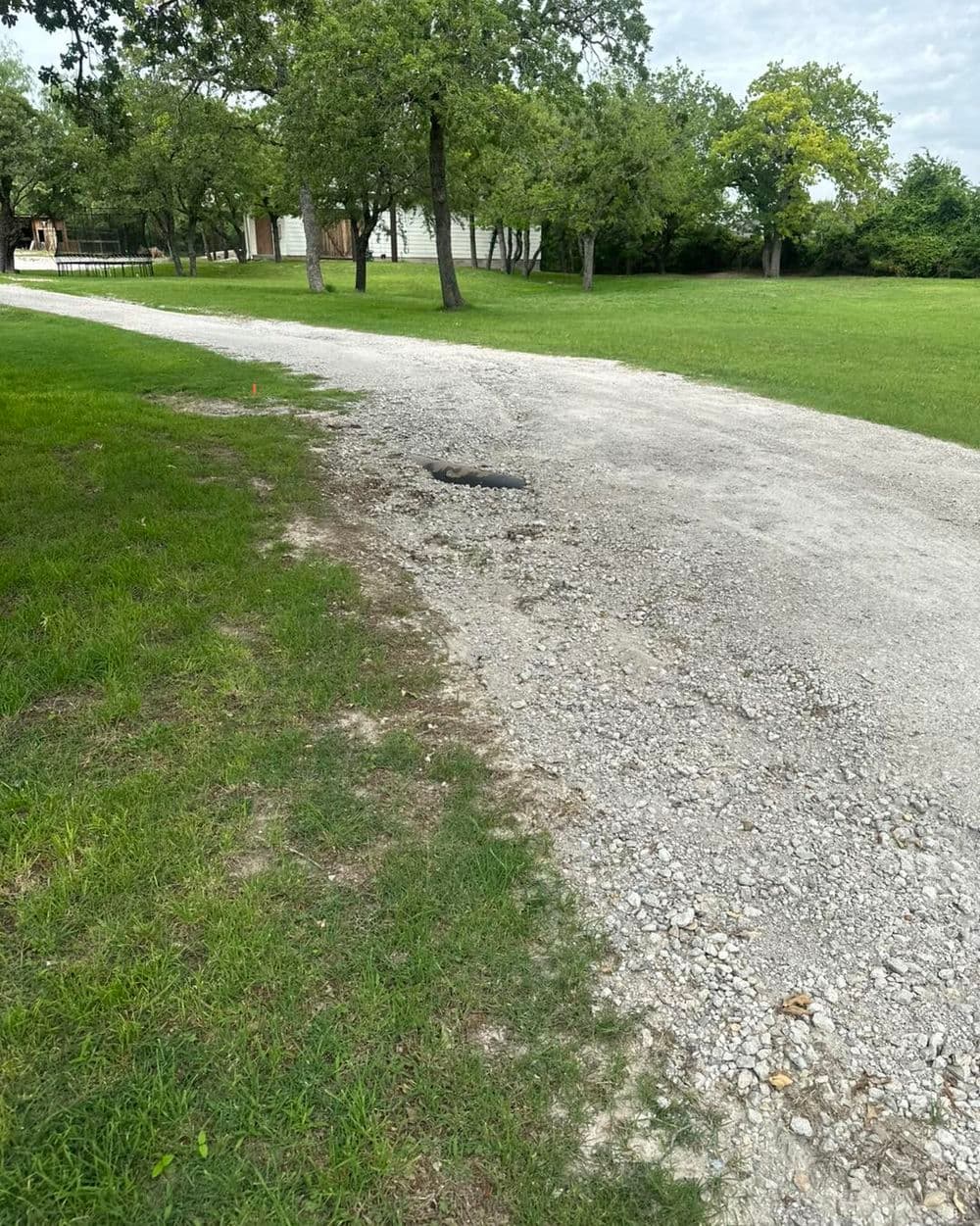 Gallery photos for Gravel Driveway Build with Proper Base and Drainage in Weatherford: Image #3