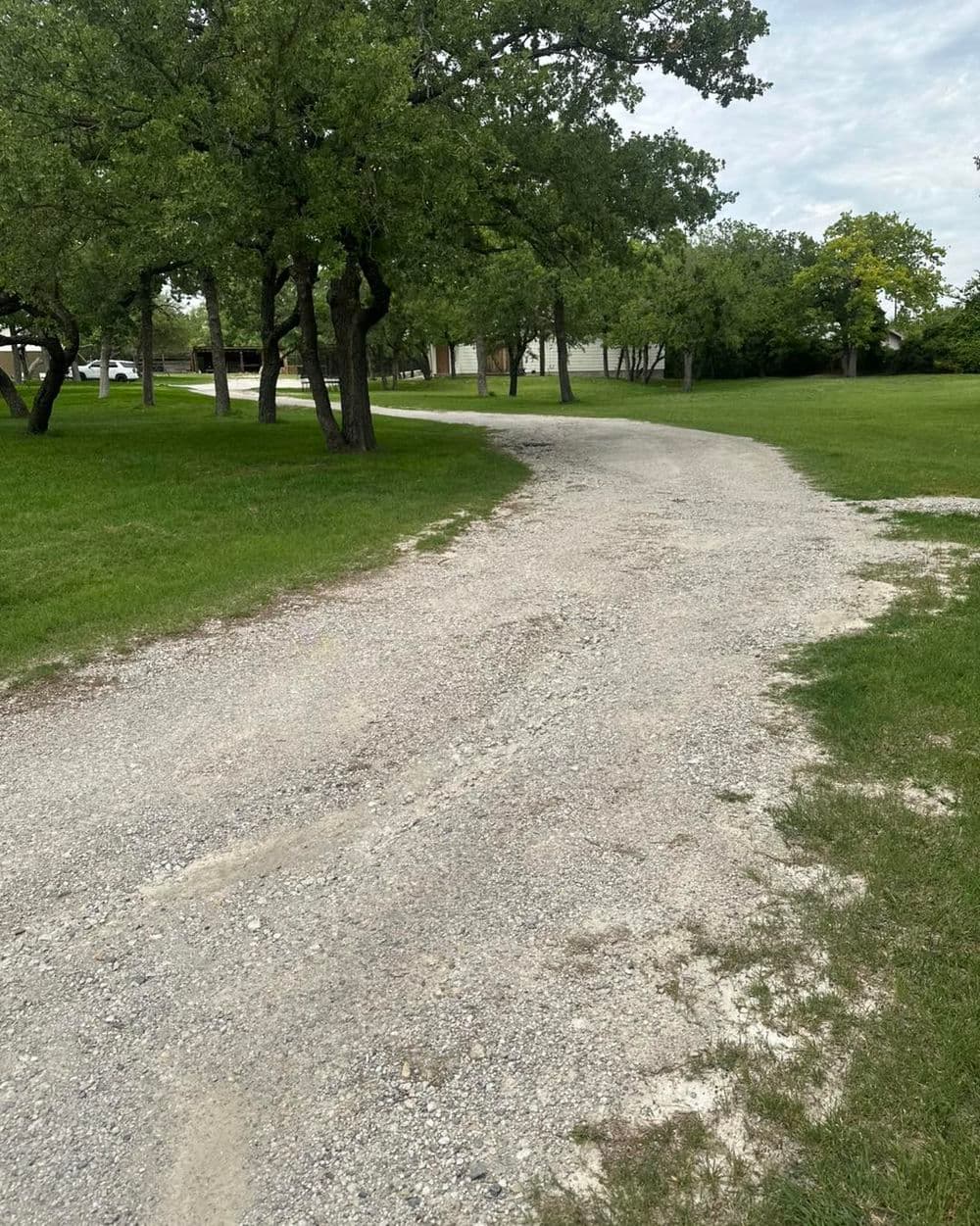 Gallery photos for Gravel Driveway Build with Proper Base and Drainage in Weatherford: Image #2